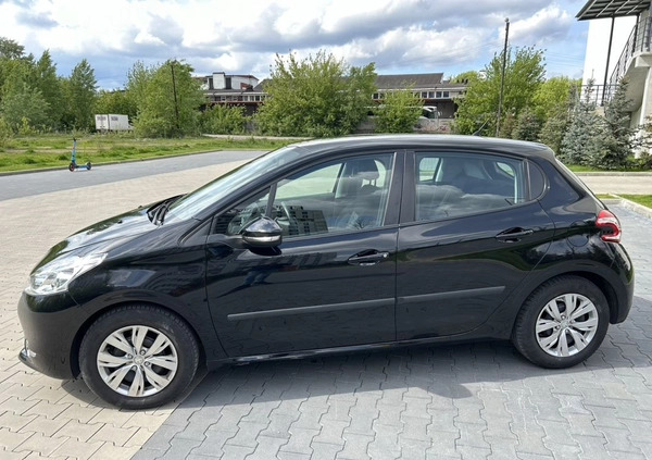 Peugeot 208 cena 23900 przebieg: 82794, rok produkcji 2012 z Warszawa małe 92
